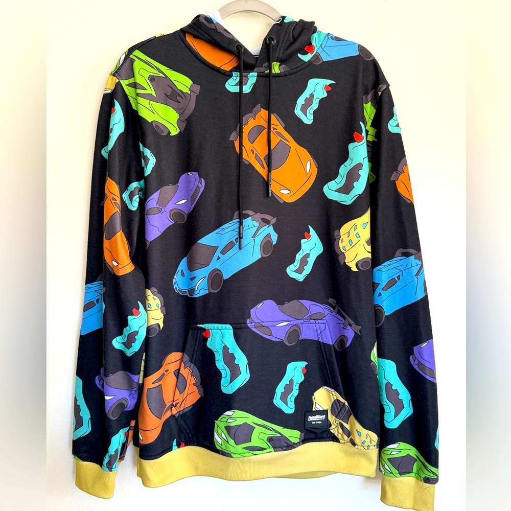 FRESH HOODS - Toy Car Sweatshirt/Hoodie - Men’s Size Large - Street Wear Y2K